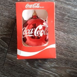 Coca cola Bulb Ornament